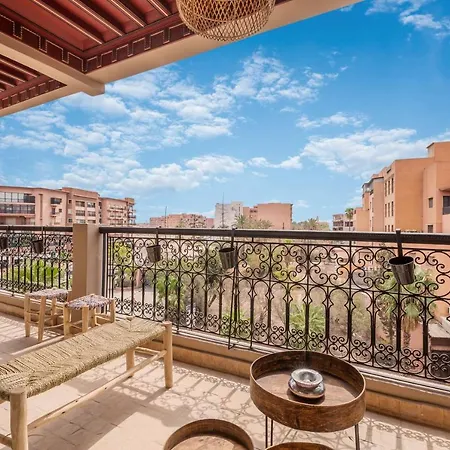 L'Atelier N°12, Loft, Terrasse Appartement Marrakesh Buitenkant foto